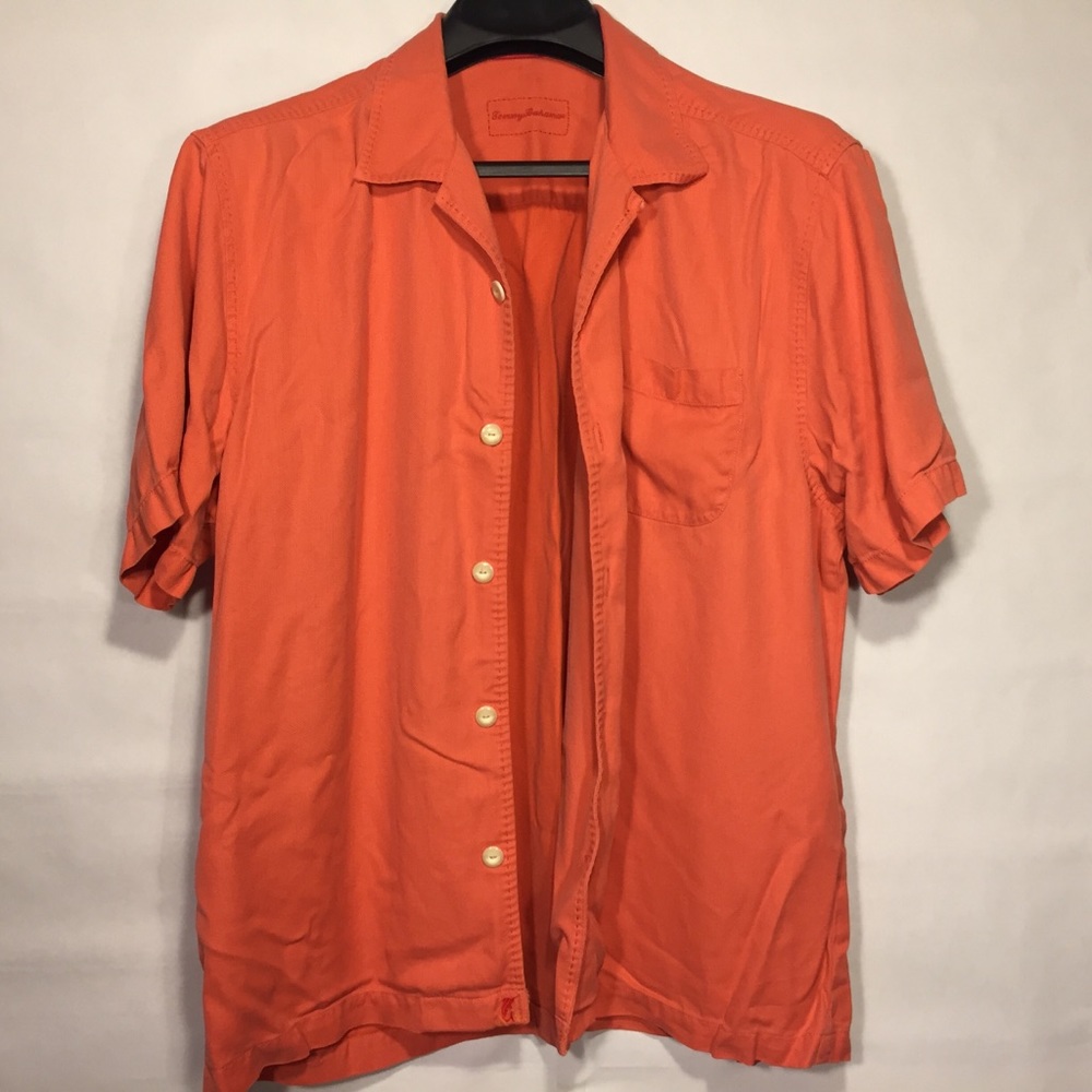 Tommy Bahama Button Front Short Sleeve Hawaiian